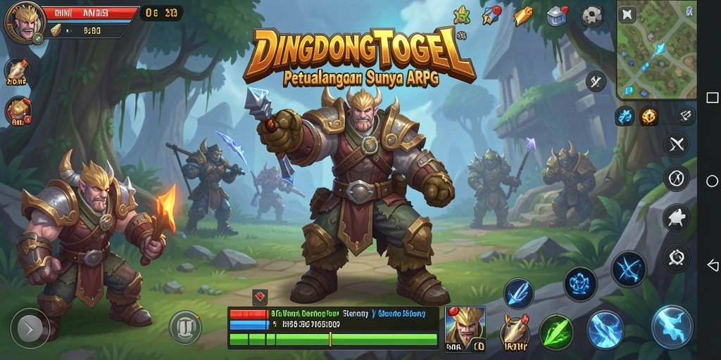 Tampilan menakjubkan dari gameplay DINGDONGTOGEL yang penuh aksi.