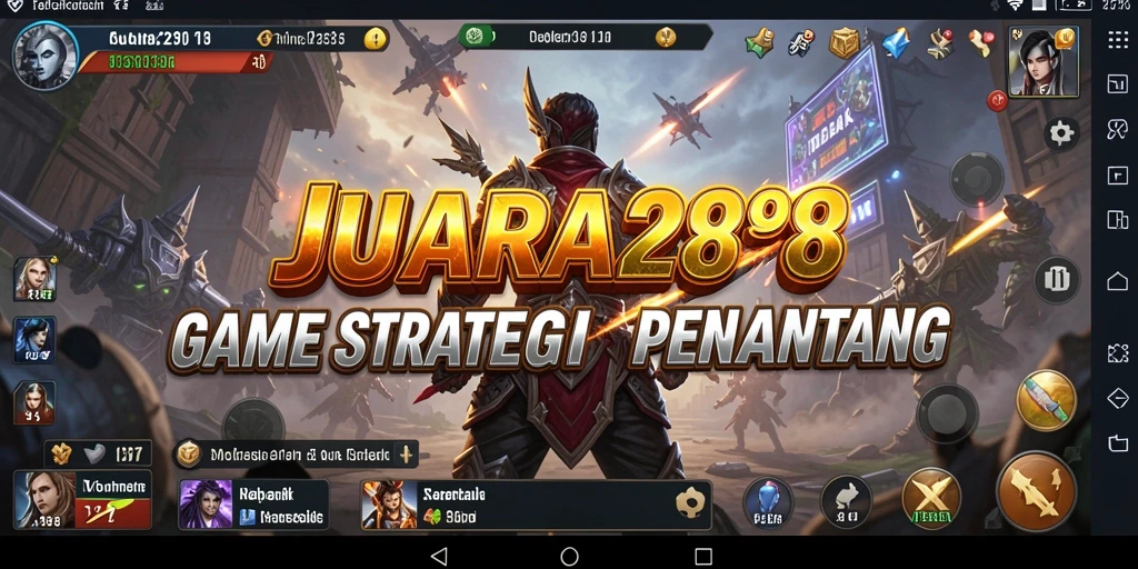 Tampilan gameplay seru dan strategis di JUARA288.