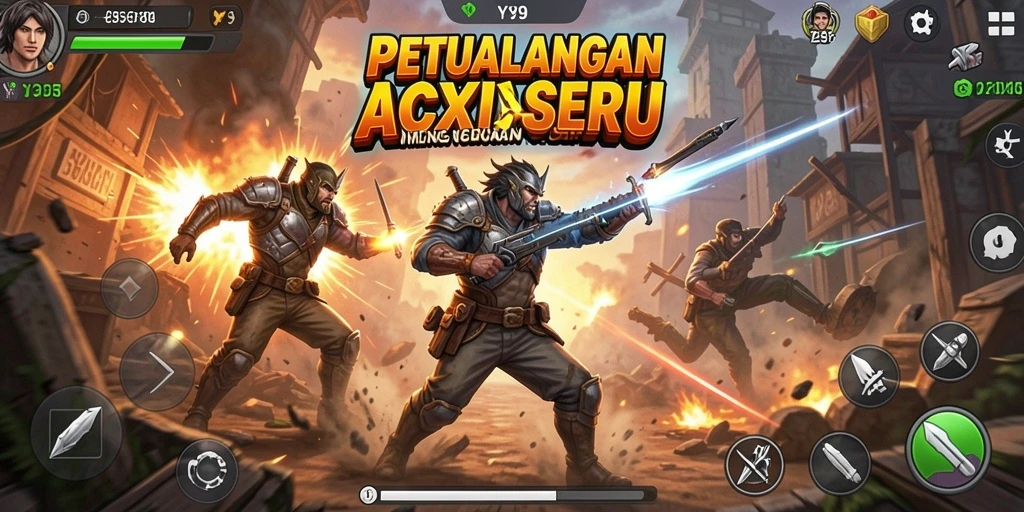 Tampilan gameplay seru dari Y89 dengan aksi mendebarkan.